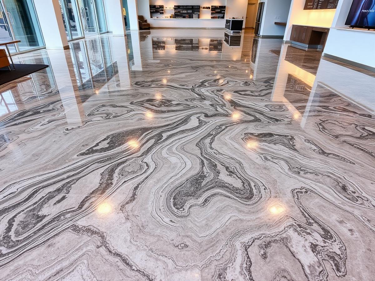 Metallic Epoxy in Castle Pines