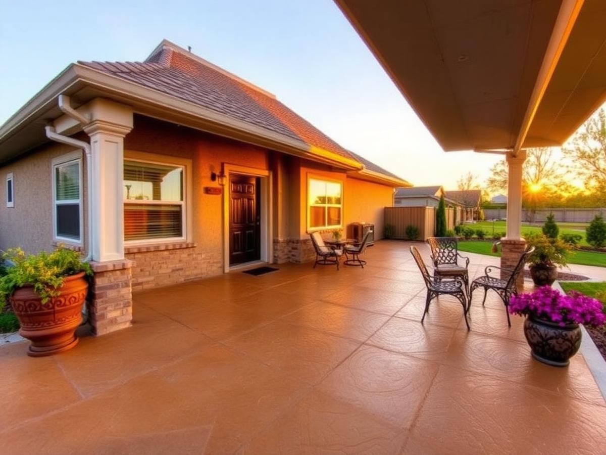 Covered Patio in The Pinery, Parker